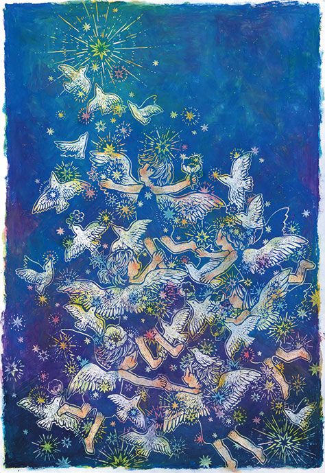 Art With Children - まっしろな小鳥