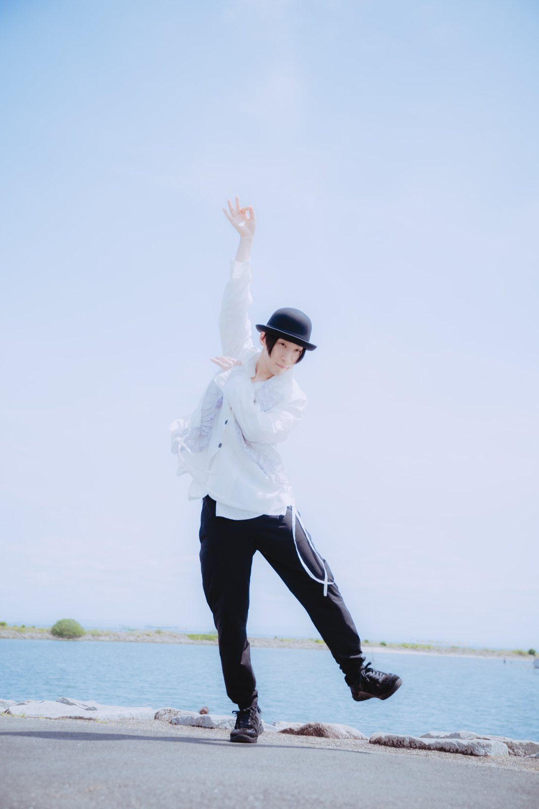 前田秀のパフォーマンス写真